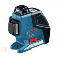 Лазерный построитель плоскостей Bosch GLL 3-80 P + универсальный держатель BM1